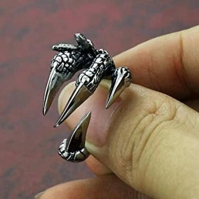 Anéis em formato de espécies em Aço Titanium: Estilo Dominador para Homens